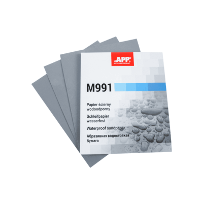 Наждачная бумага MATADOR 991 Р5000 водостойкая (мокрая) в листах 230*280 мм ГОЛУБАЯ